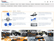 Tablet Screenshot of gpmracing-parts.com